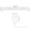 NEW 32" innovation bezel-less design dual row OSRAM chip DT plug white amber led truck light bar,over-heated protected